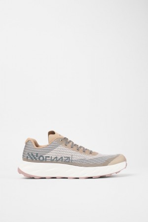 NNormal Kjerag Trail Course Shoes Beige | QJOWR-9562