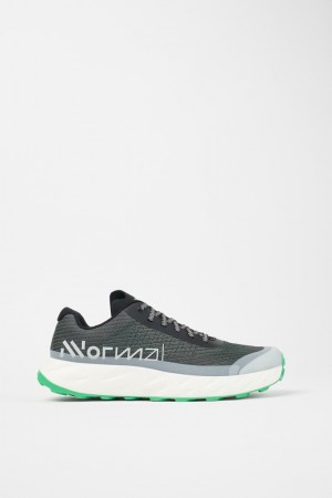 NNormal Kjerag Trail Course Shoes Vert | SJGNL-6284