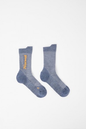 NNormal Merino socks Bleu | APMUH-9802