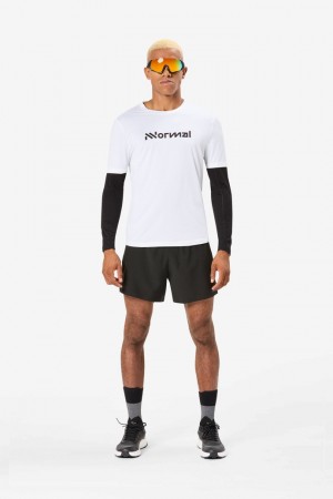 NNormal Race T-shirt Blanche | IJWLN-8495