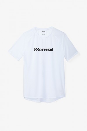 NNormal Race T-shirt NN Blanche | DUVBN-2169
