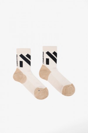 NNormal Race sock low cut Beige | FTCJK-4091