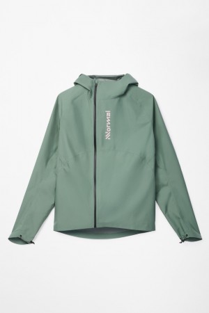 NNormal Trail Rain Jacket Vert | TSBMQ-4067